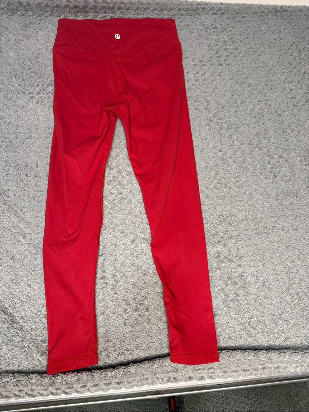 lululemon athletica  Red High-Rise Athletic Leggings